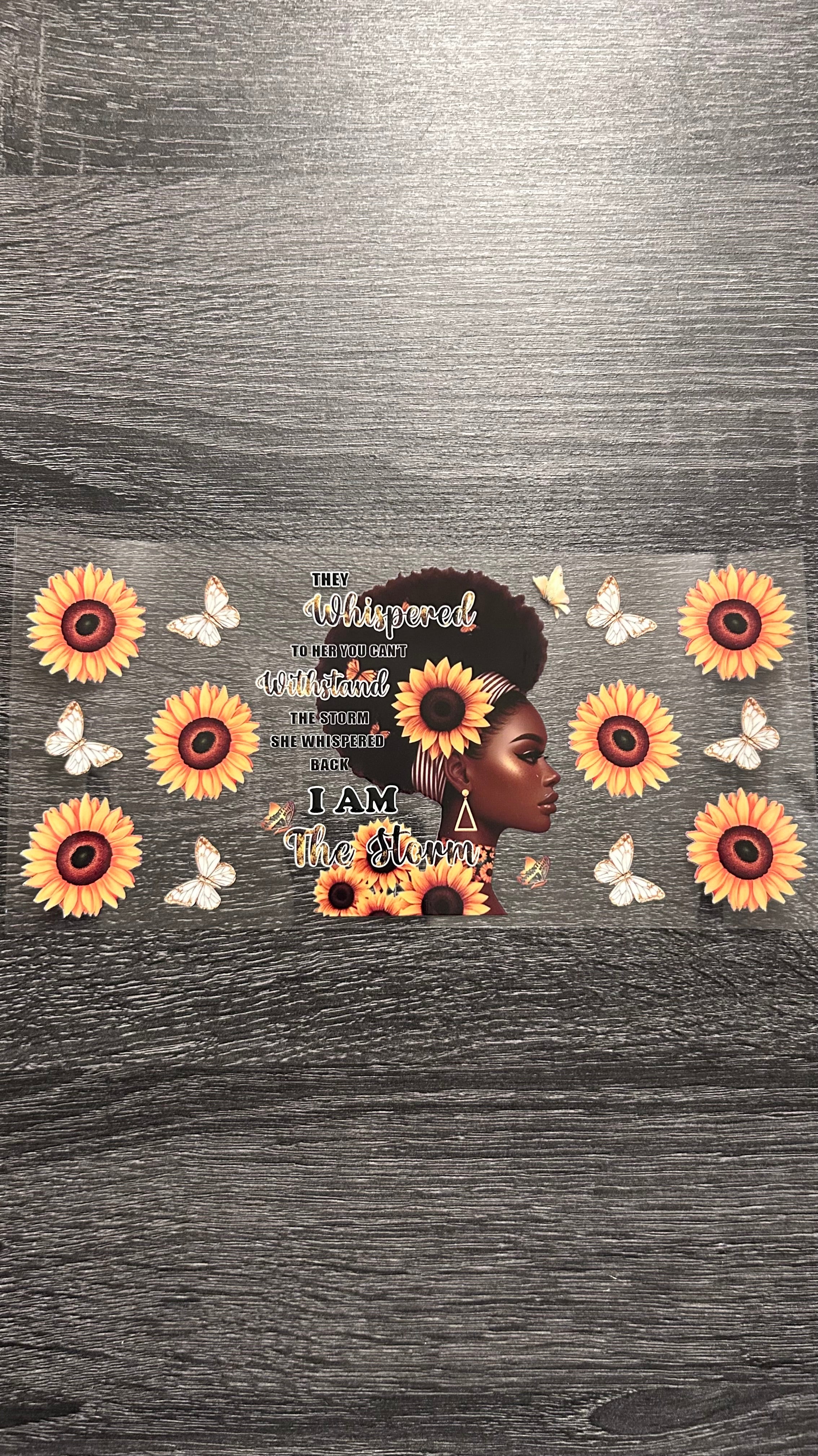 Black Queen- They Whispered to Her You Can’t Withstand The Storm Decal