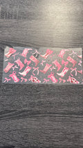 Pink Cowgirl Boots & Bows - Decal