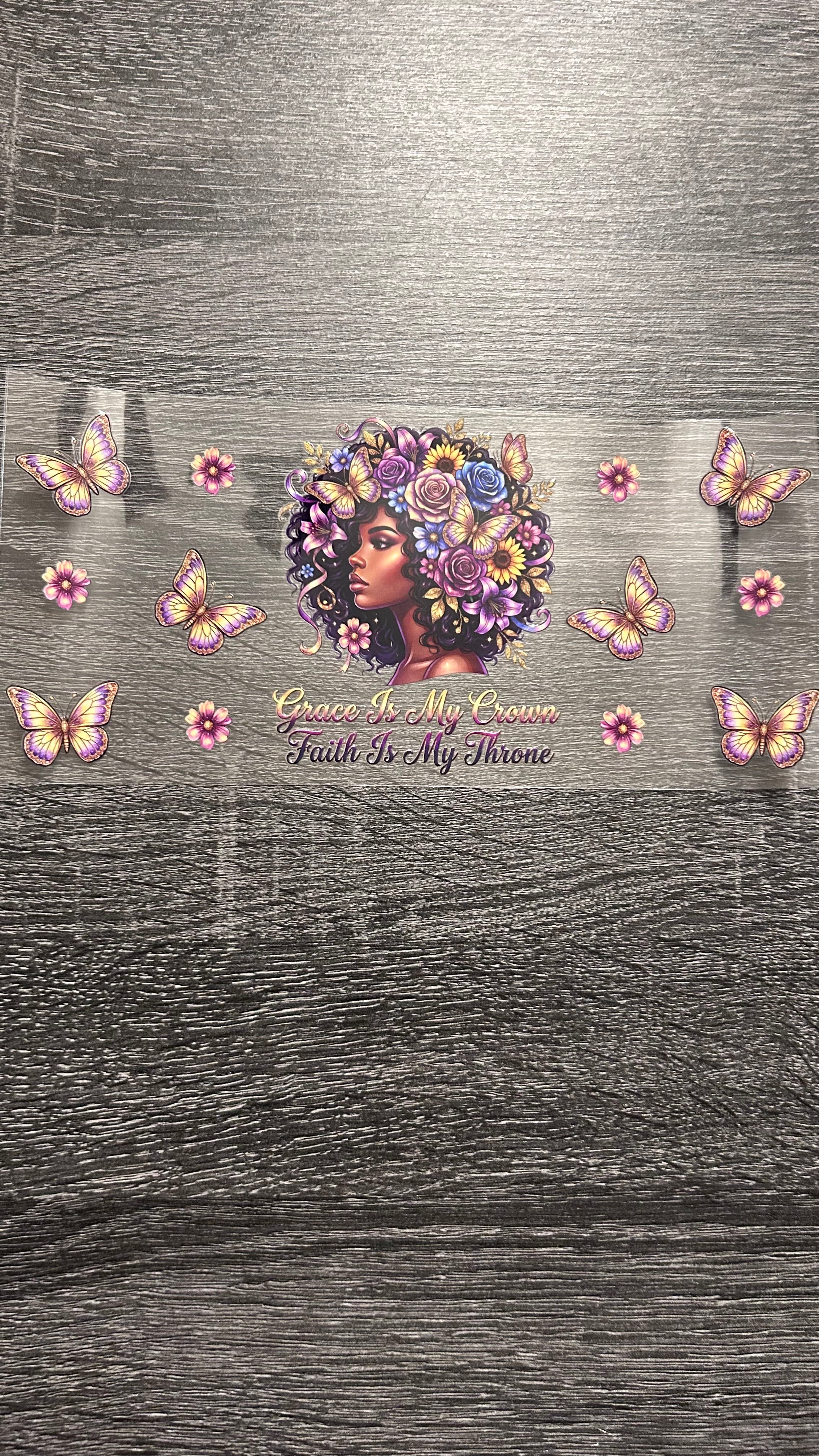 Black Queen - Grace Is My Crown Decal