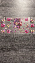 Black Queen - Crown & Roses Decal