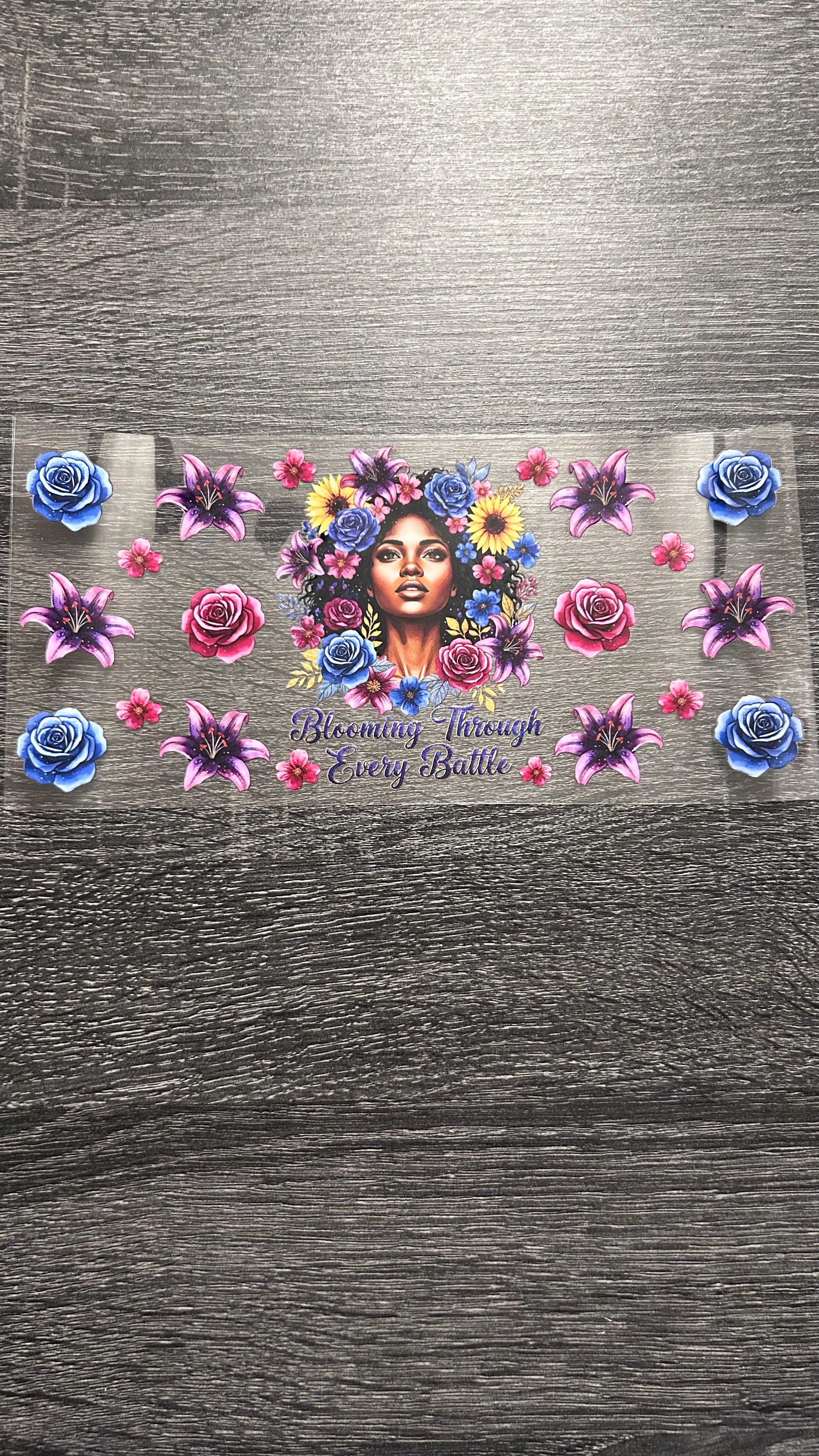 Black Queen- Blooming Through Every Battle Decal