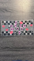 On Wednesdays We Cry at Work - Decal