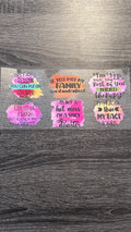 I'm Fine But the Rest of You Need Therapy and Others- Decal