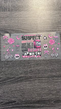 Suspect Claims to Not Be Boujee But Refuses to Drink Tap Water - Decal