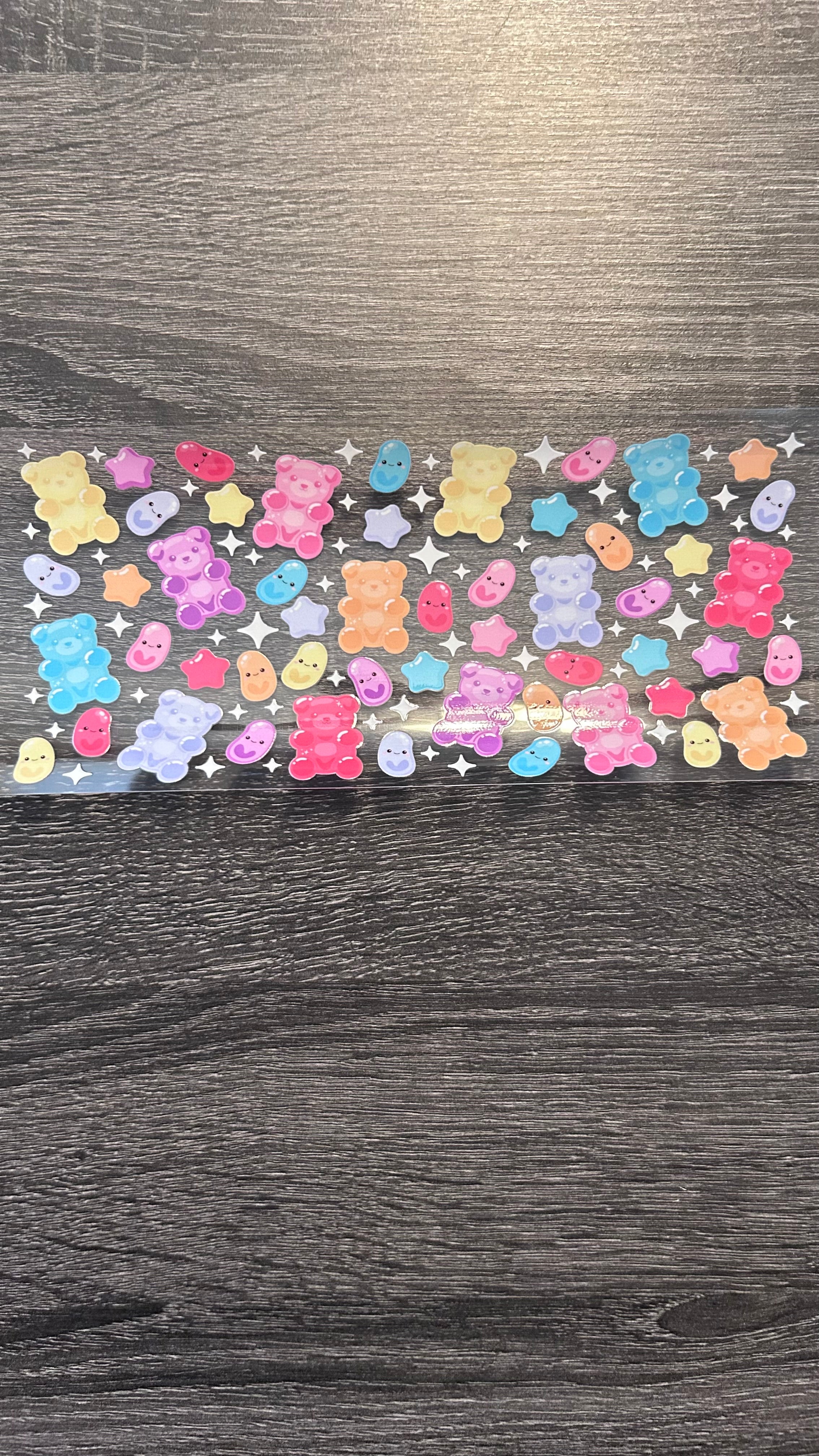 Gummy Bears & Stars - Decal