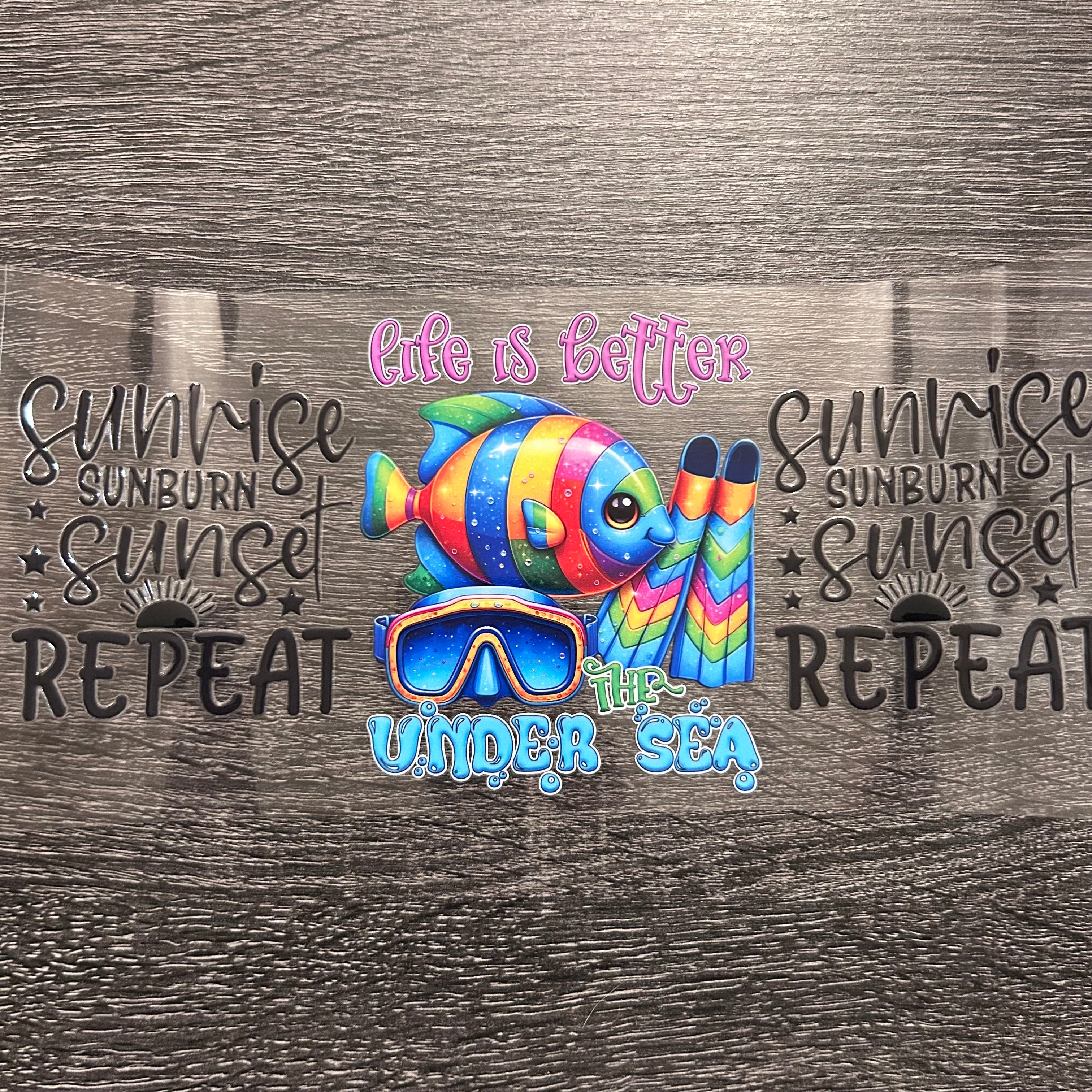 Life is Better Under the Sea- Decal